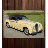 Металлическая табличка Delahaye 135 M Cabriolet by Letourneur & Marchand